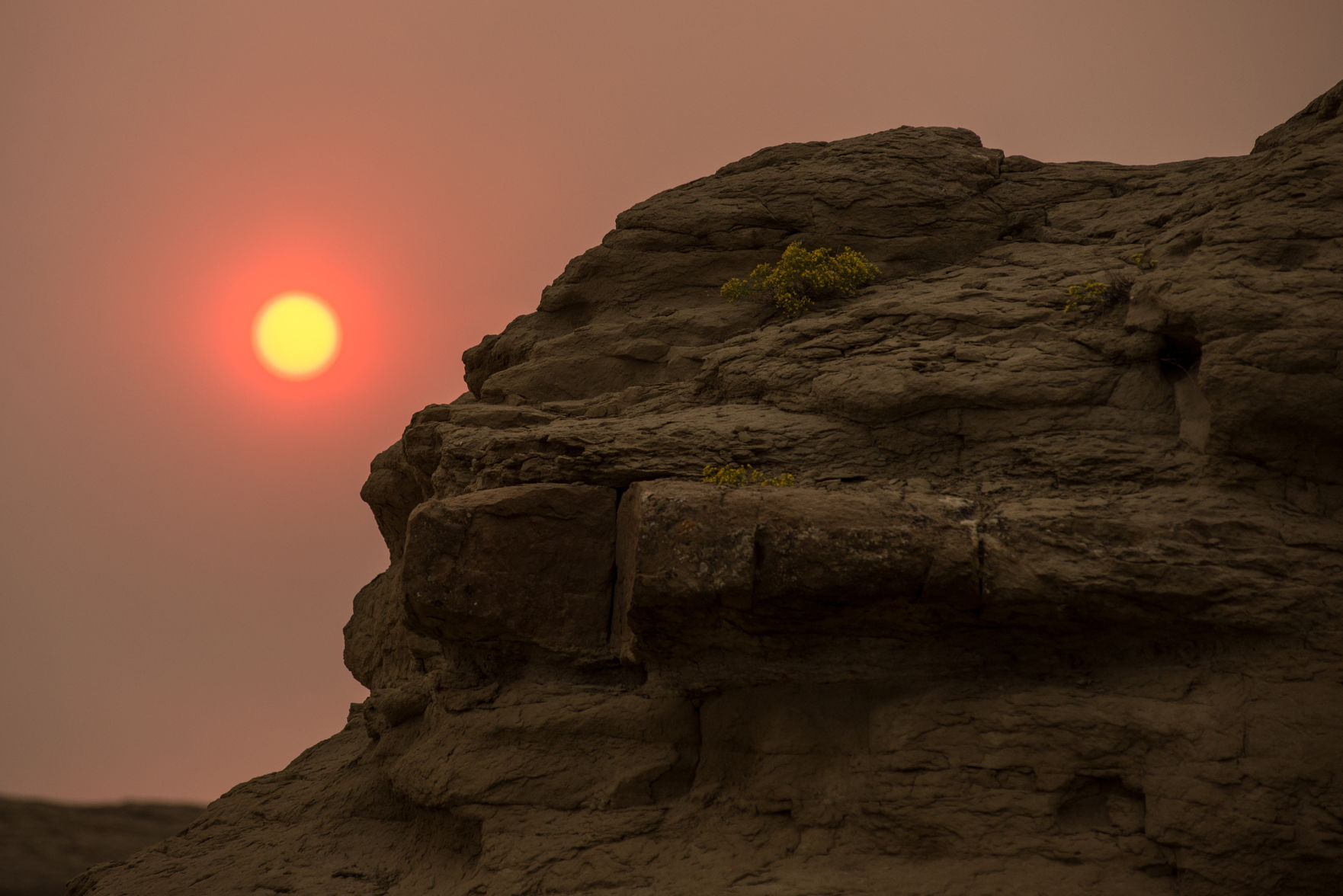Sun over the Rims